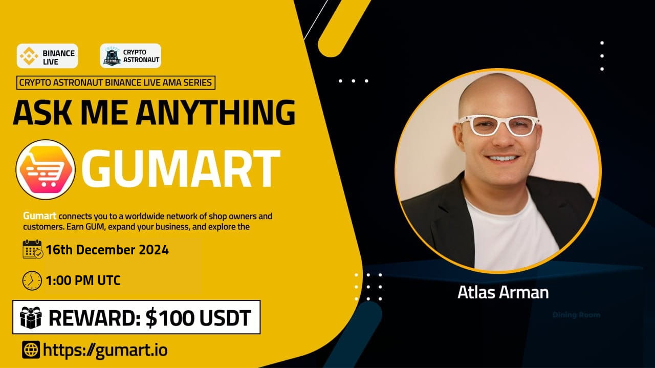 CRYPTO ASTRONAUT HOST AMA WITH GUMART