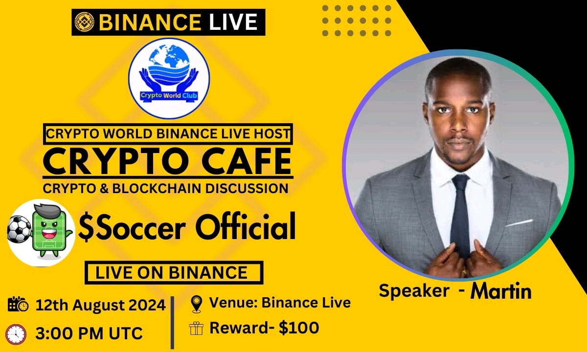 Crypto World Club <> $Soccer Official [ AMA Reward 100$ USD ]