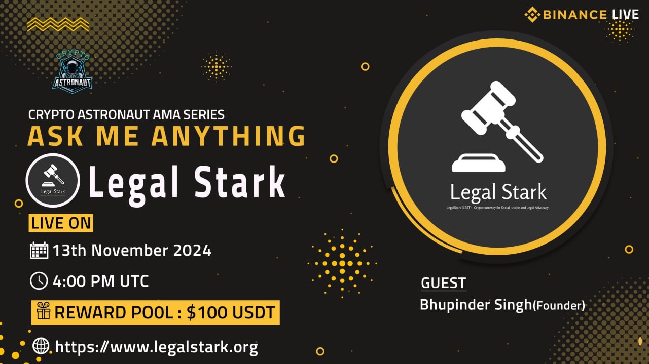 Crypto Astronaut Host AMA With Legal Stark