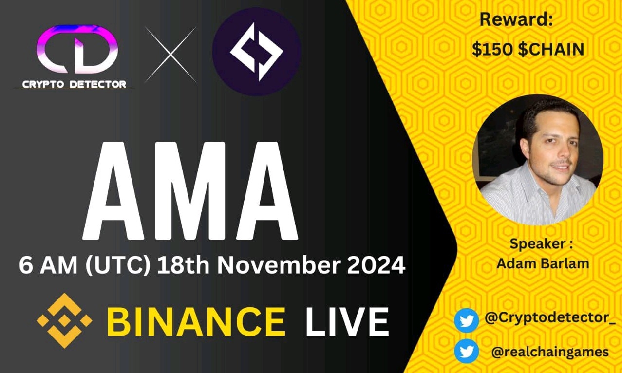 Crypto Detector  will be holding AMA with Chain Games