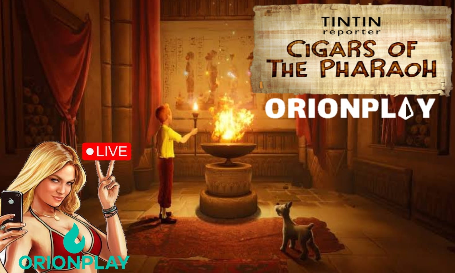 Tintin reporter cigars of the pharaoh Full Gameplay All Cutscenes.