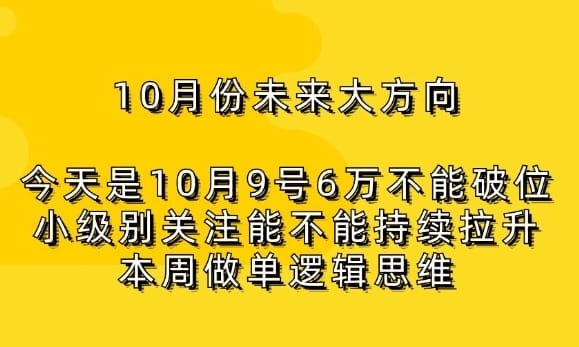 今天9号未来大周期逻辑