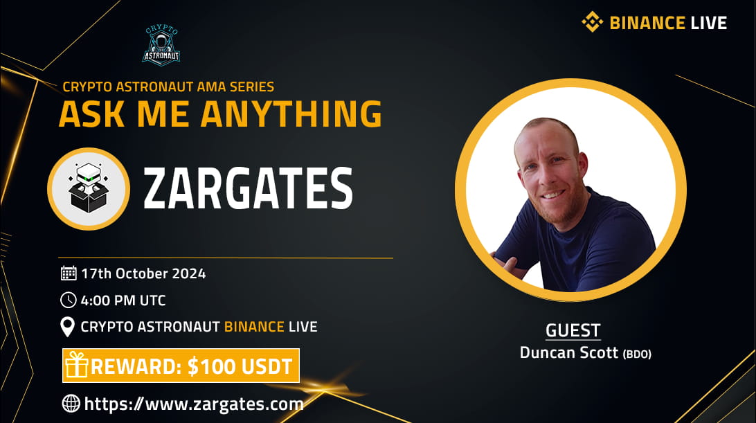 Crypto Astronaut Host AMA With ZARGATES