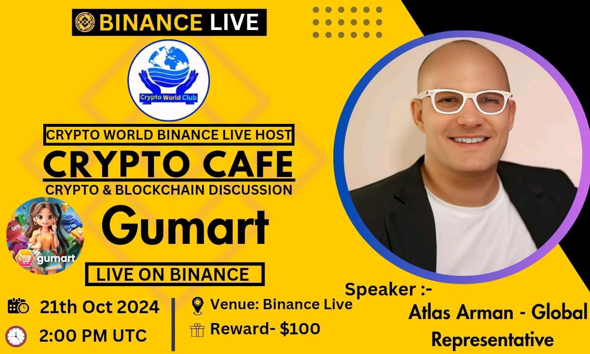 Crypto World Club <> Gumart [ AMA Reward 100$ USD ]