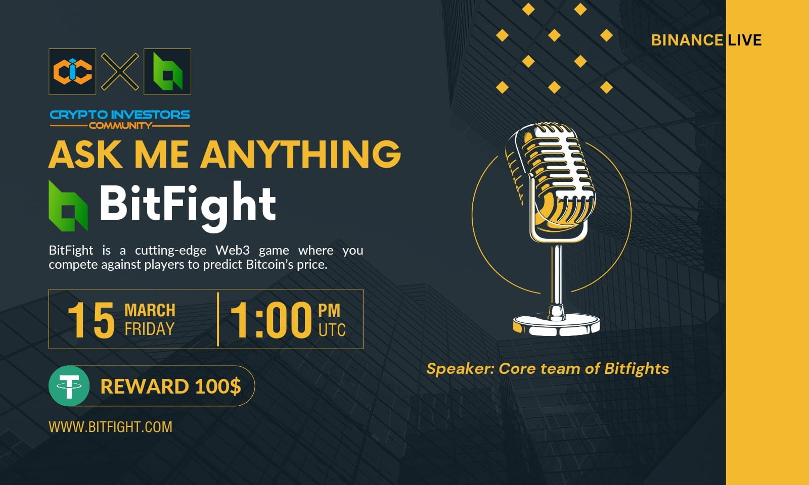 AMA- [BitFight × C. I.Community]