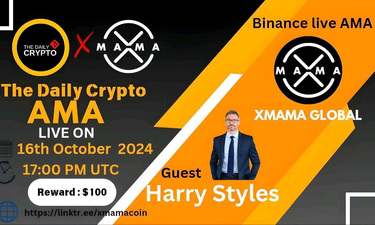 We are Pleased to Announce our Next AMA with XMAMA GLOBAL | Reward $100