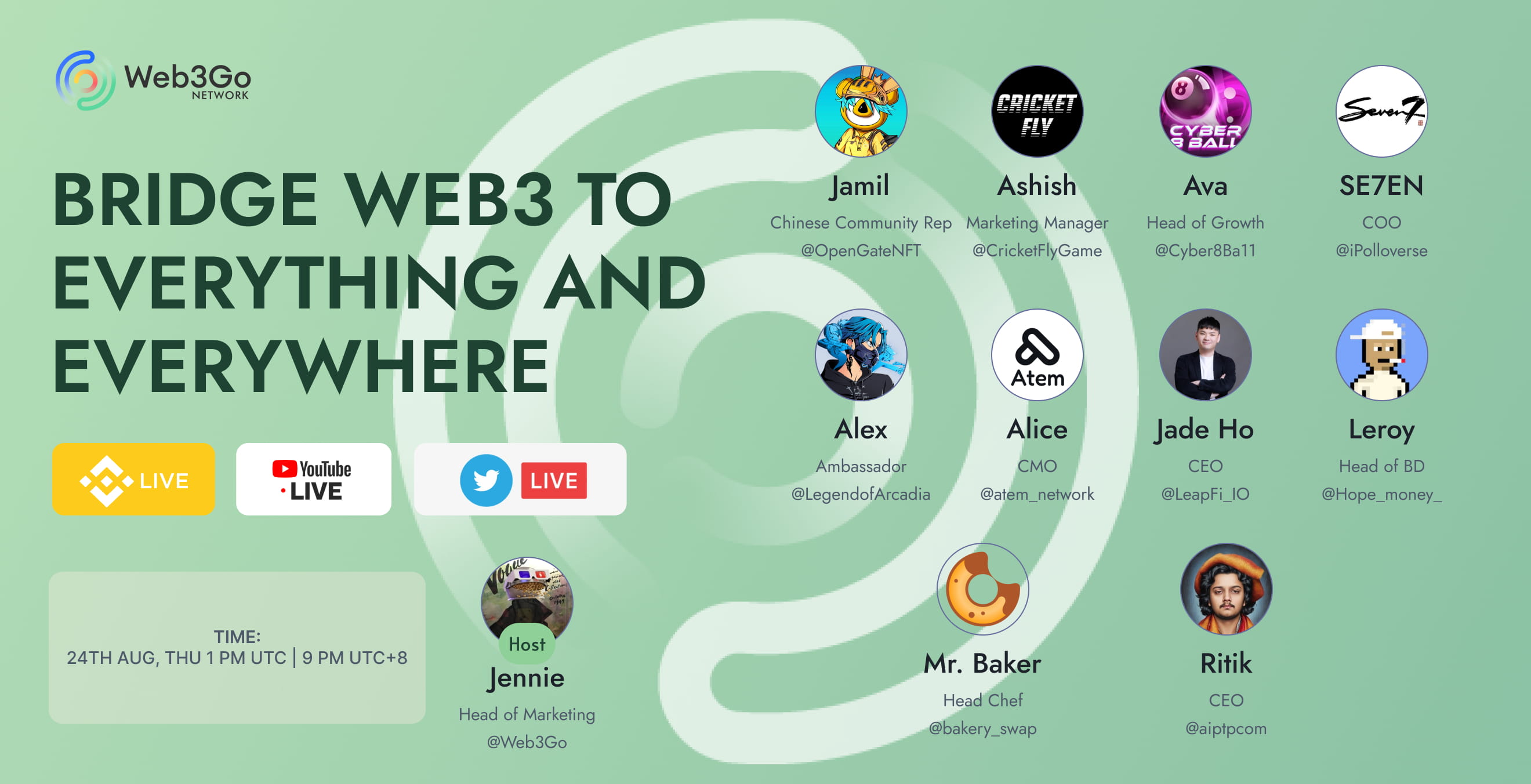 Bridge Web3 to Everything and Everywhere