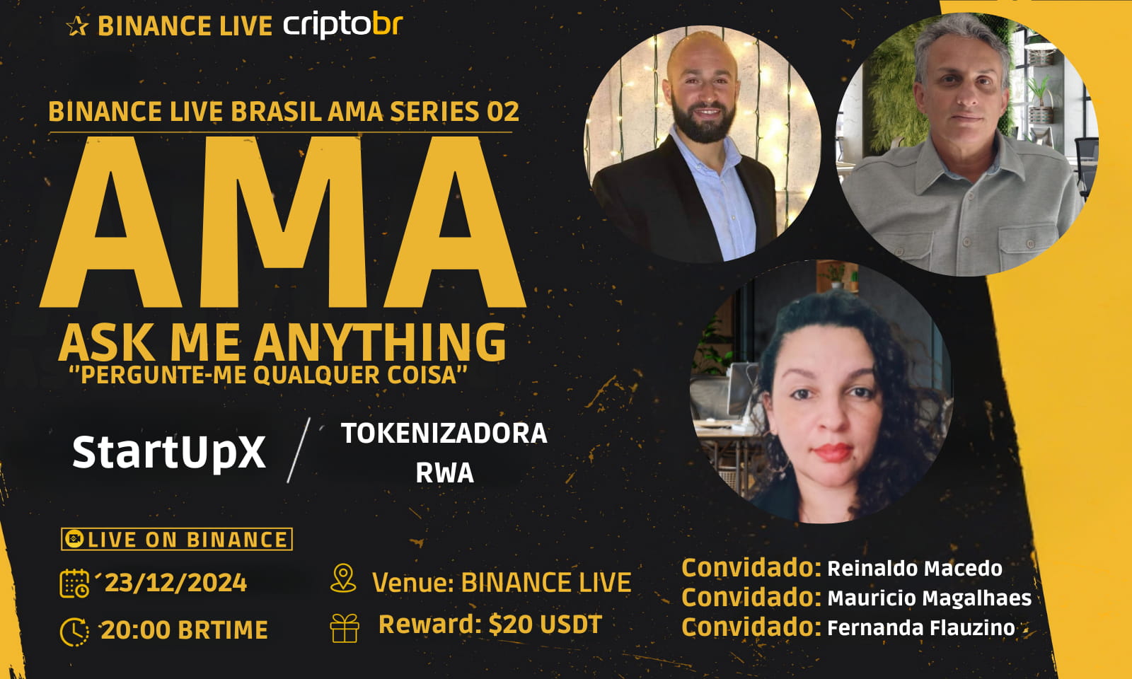 CRIPTOBR AMA 02 - StartUpX