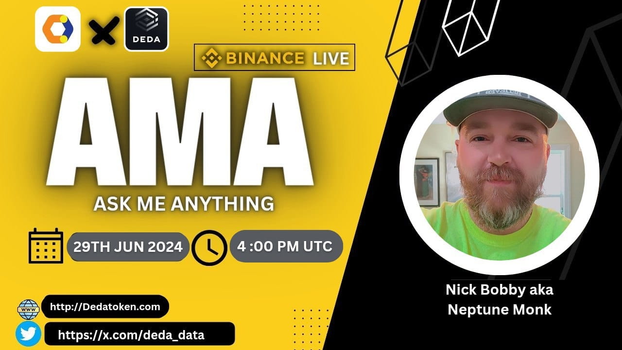 CRYPTOFI BINANCE LIVE AMA <> DEDA