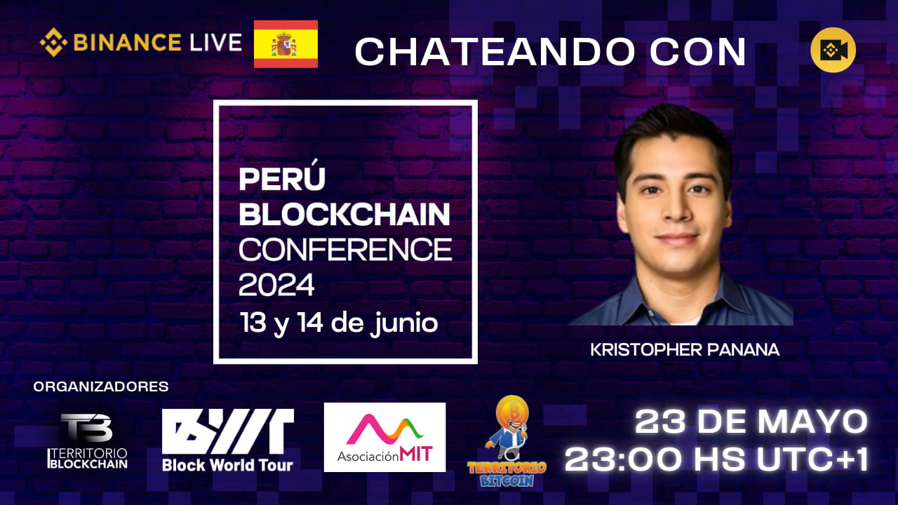 Conoce Peru Blockchain Conference 2024 con Kristopher  Panana