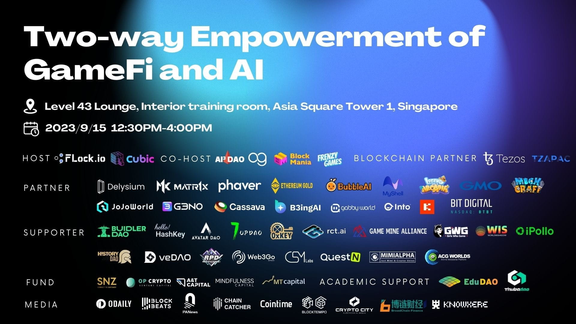 Two-way Empowerment of GameFi and AI - TOKEN2049 Singapore Side Event