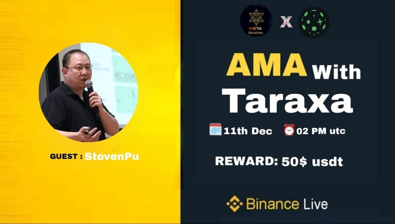 AMA With taraxa| 50$ Reward