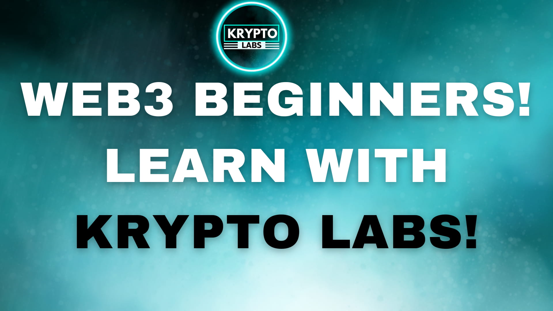 WEB 3 FOR BEGINNERS! 