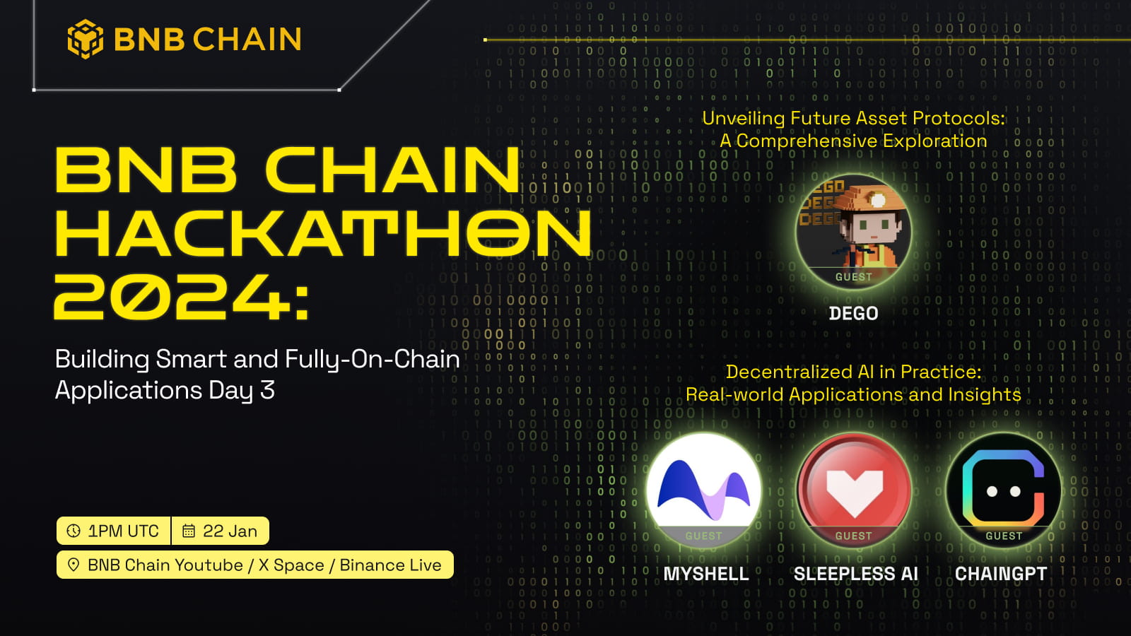 BNB Chain 2024 Q1 Hackathon Workshop Day 3
