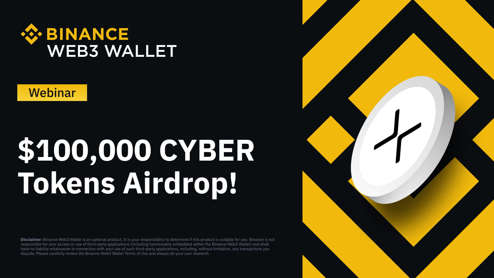 How to Participate on the $100,000 Cyber Token Airdrop!