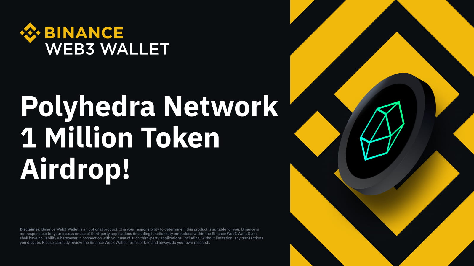 Web3 Wallet: Participate on Polyhedra Network 1 Million Token Airdrop!