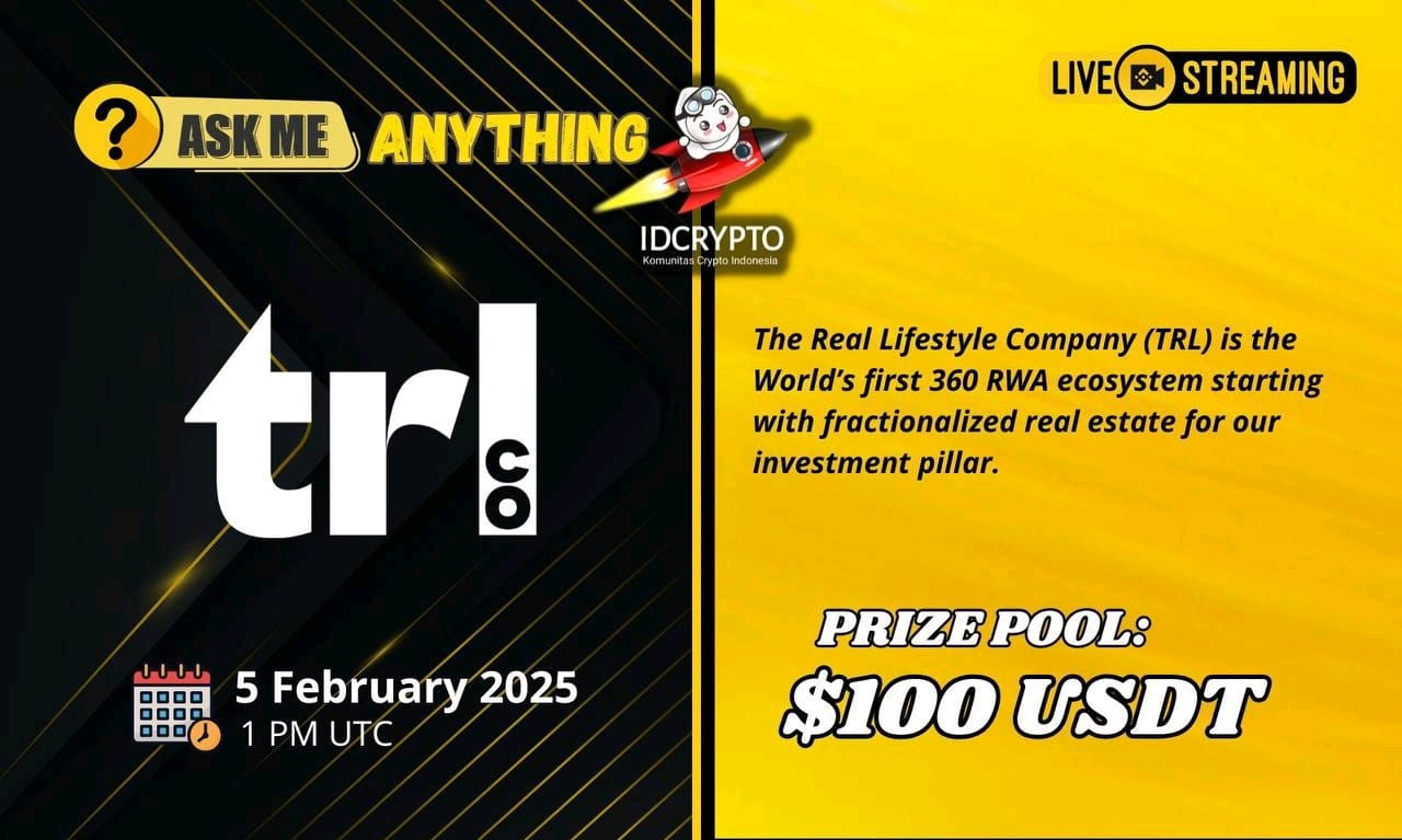 AMA with TRL - Prize pool $100 USDT