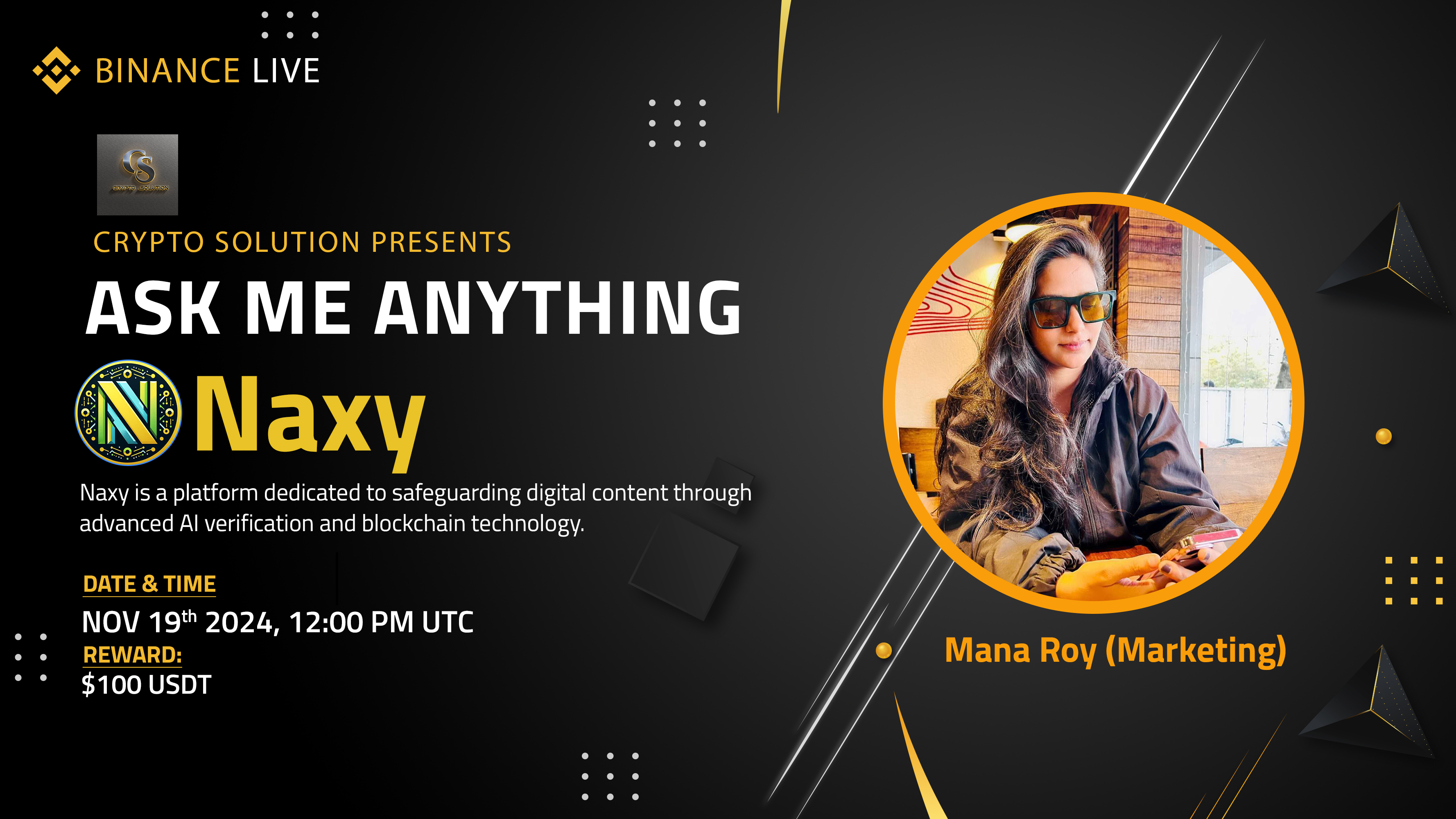 AMA - Crypto Solution <> Naxy