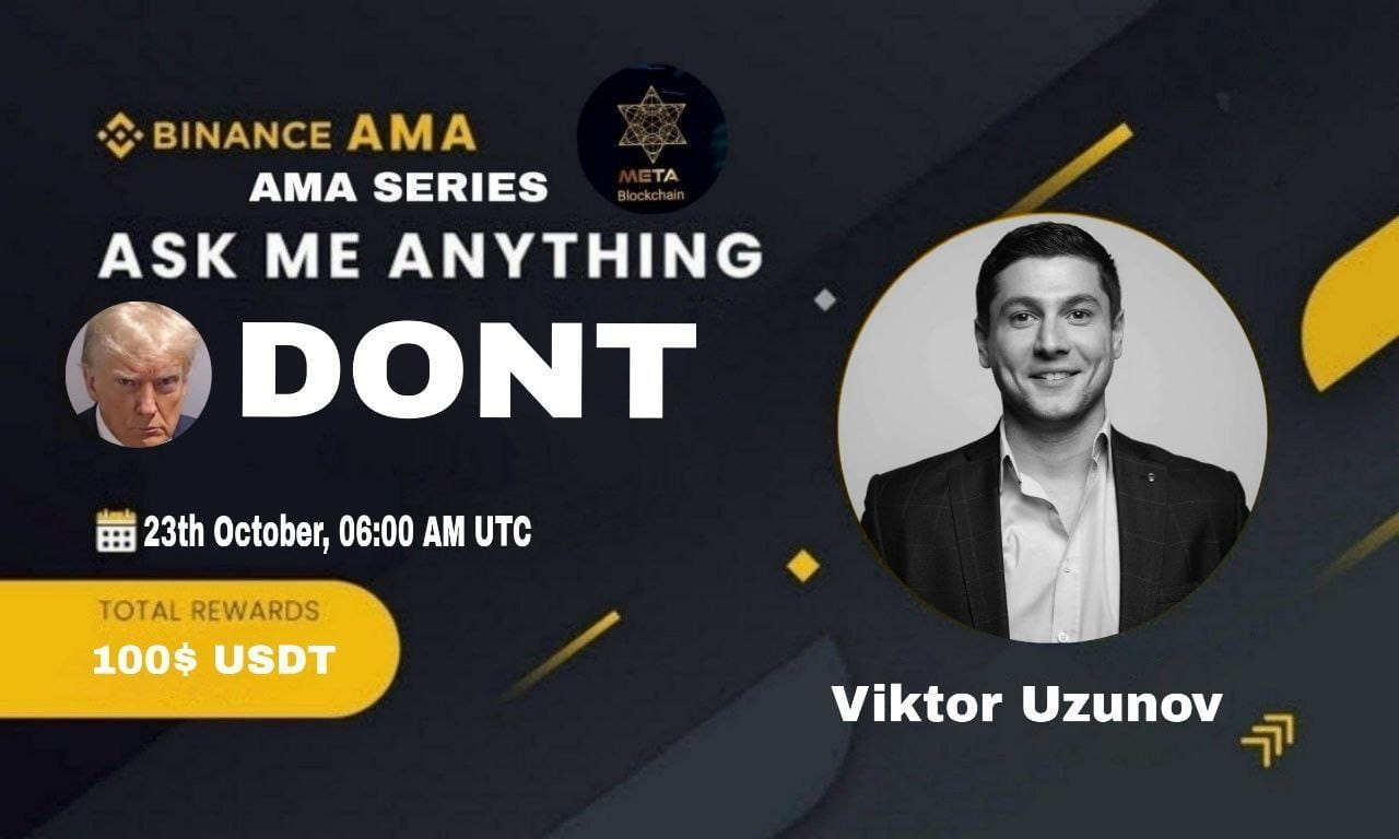 Meta blockchains Host AMA with DONT