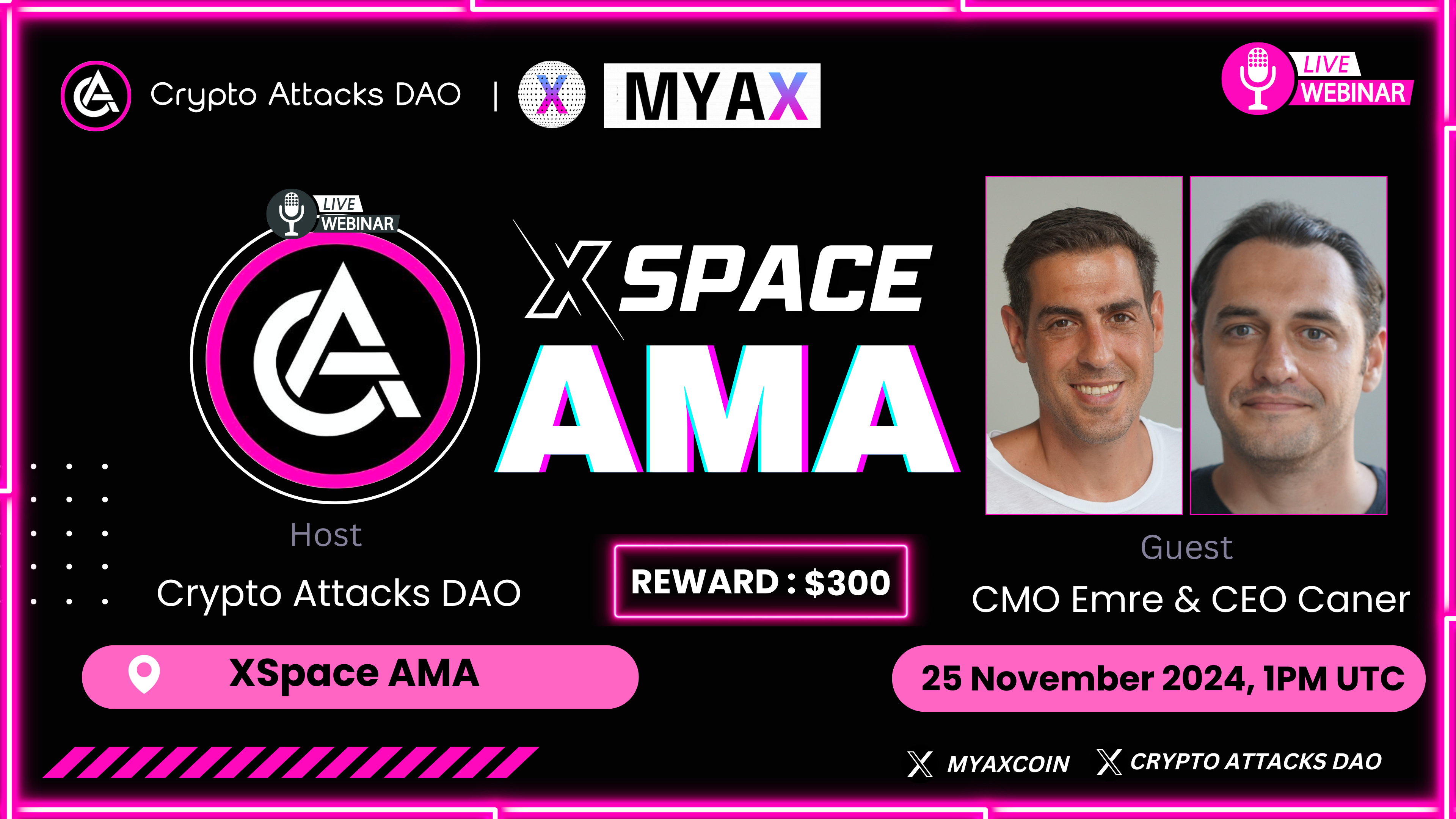 MYAX LIVE AMA