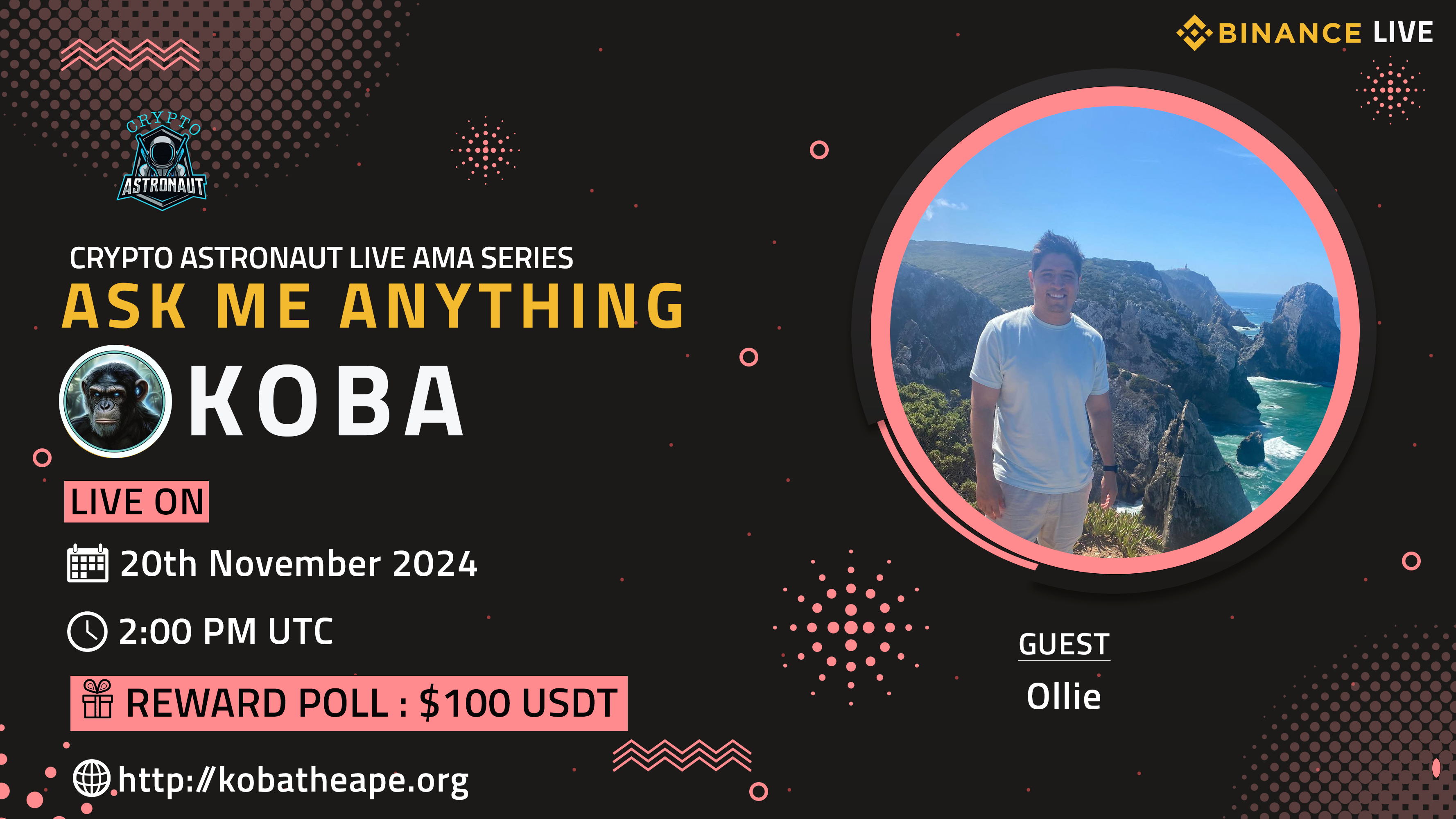 Crypto Astronaut Host AMA With KOBA