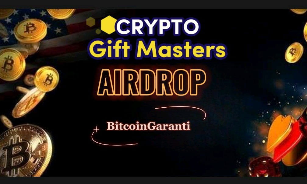 Airdop Gift Masters BitcoinGaranti crypto Chat Crypto box 