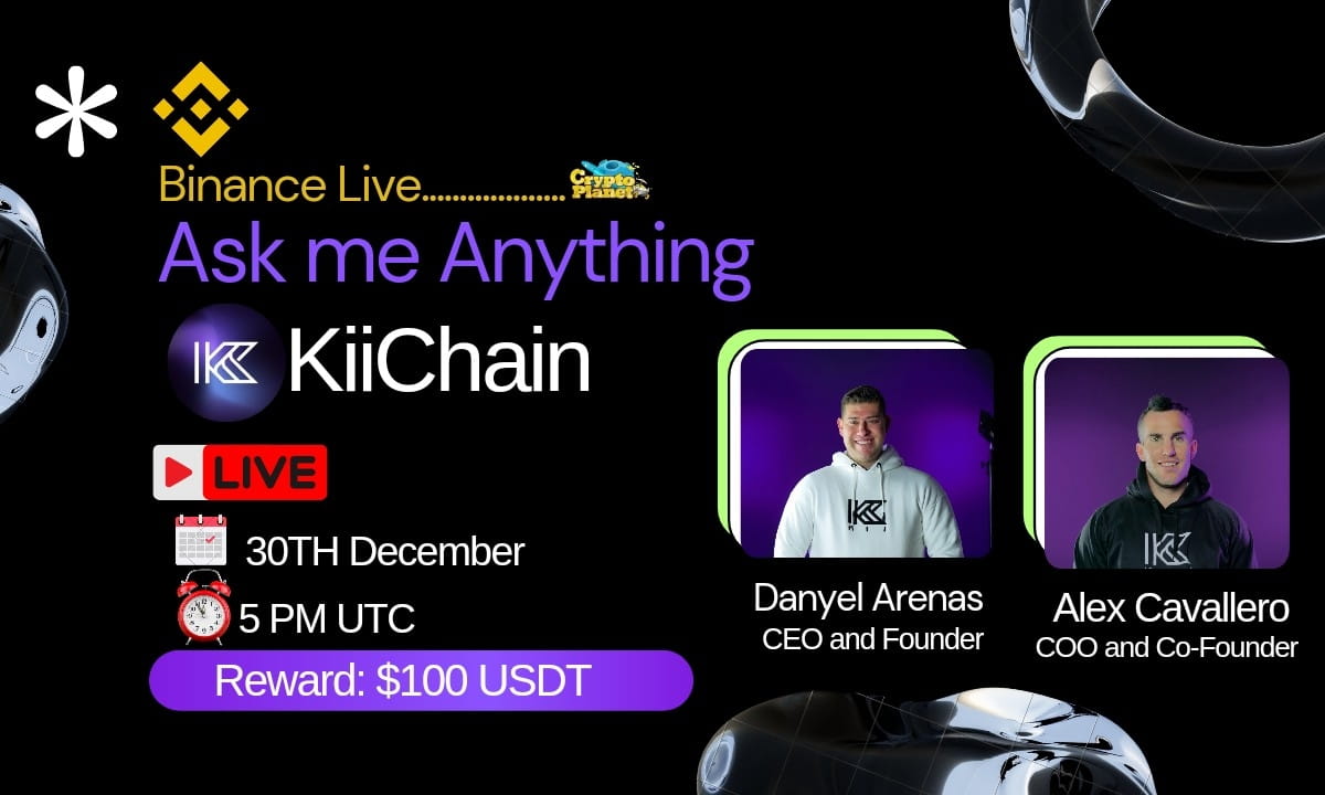 Crypto Planet Binance Live AMA with KiiChain 