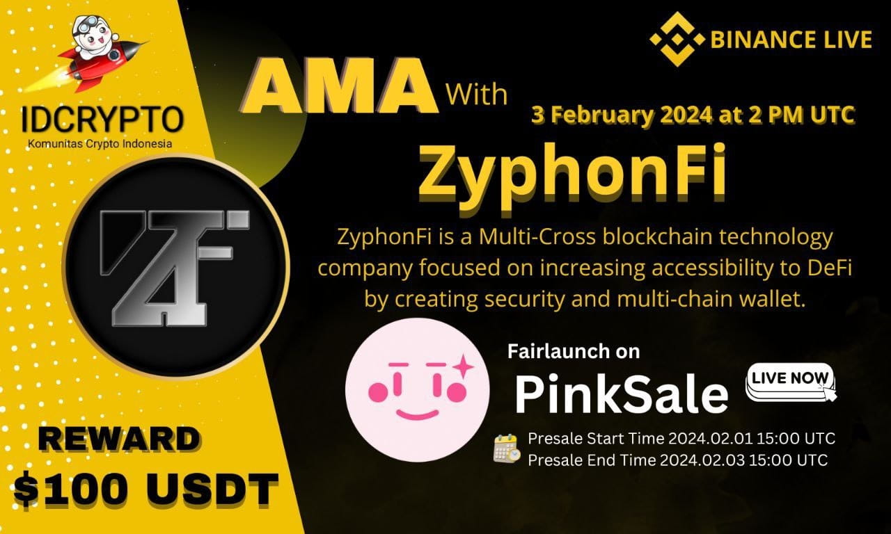 AMA with ZyphonFi - $100 USDT Reward