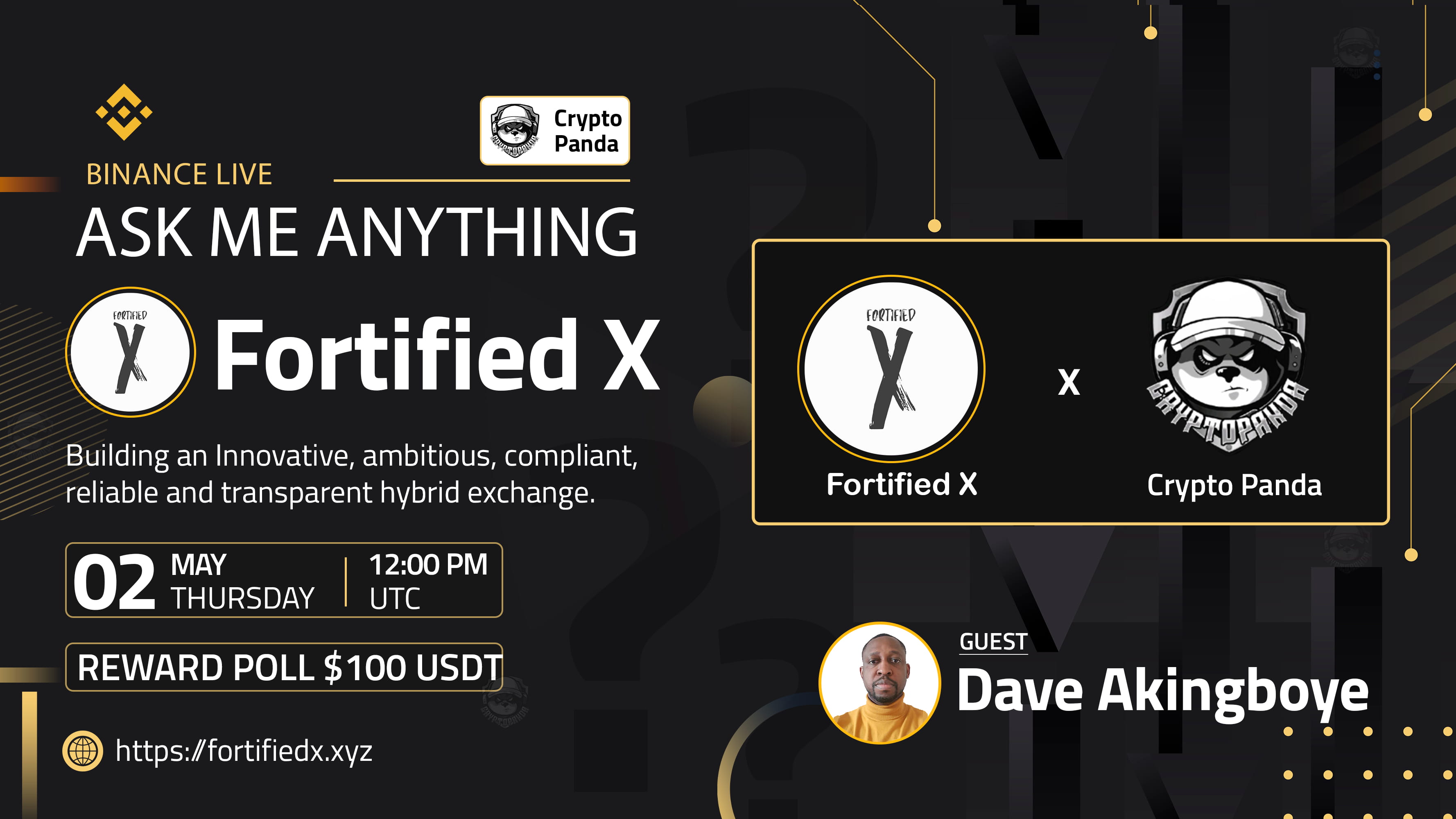 Crypto Panda presents AMA with Fortified X