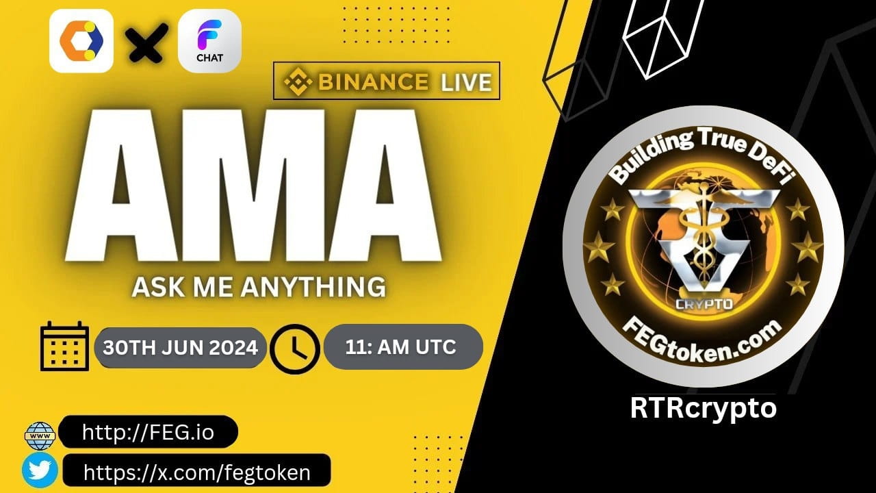 CRYPTOFI BINANCE AMA <> FEG TOKEN