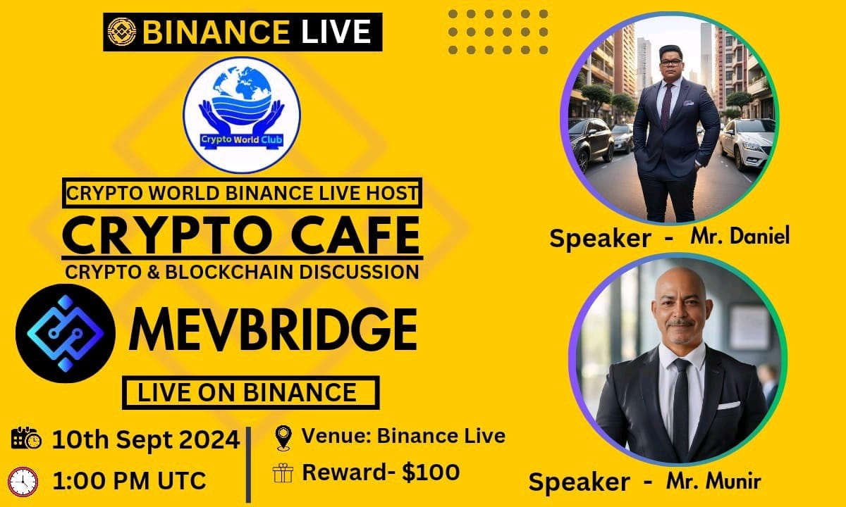 Crypto World Club <> MEVBRIDGE [ AMA Reward 100$ USD ]