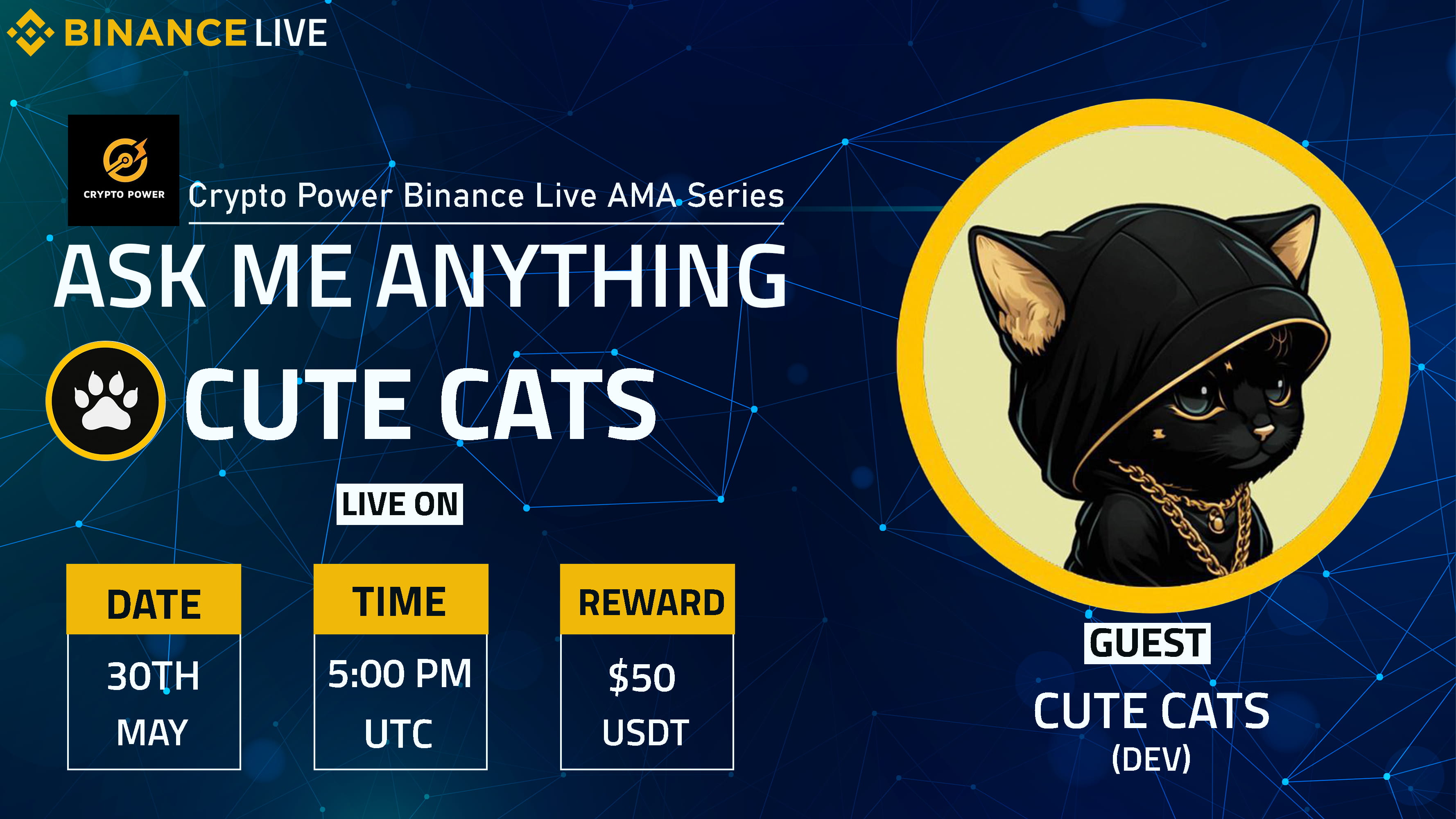 CRYPTO POWER AMA WITH CUTE CATS