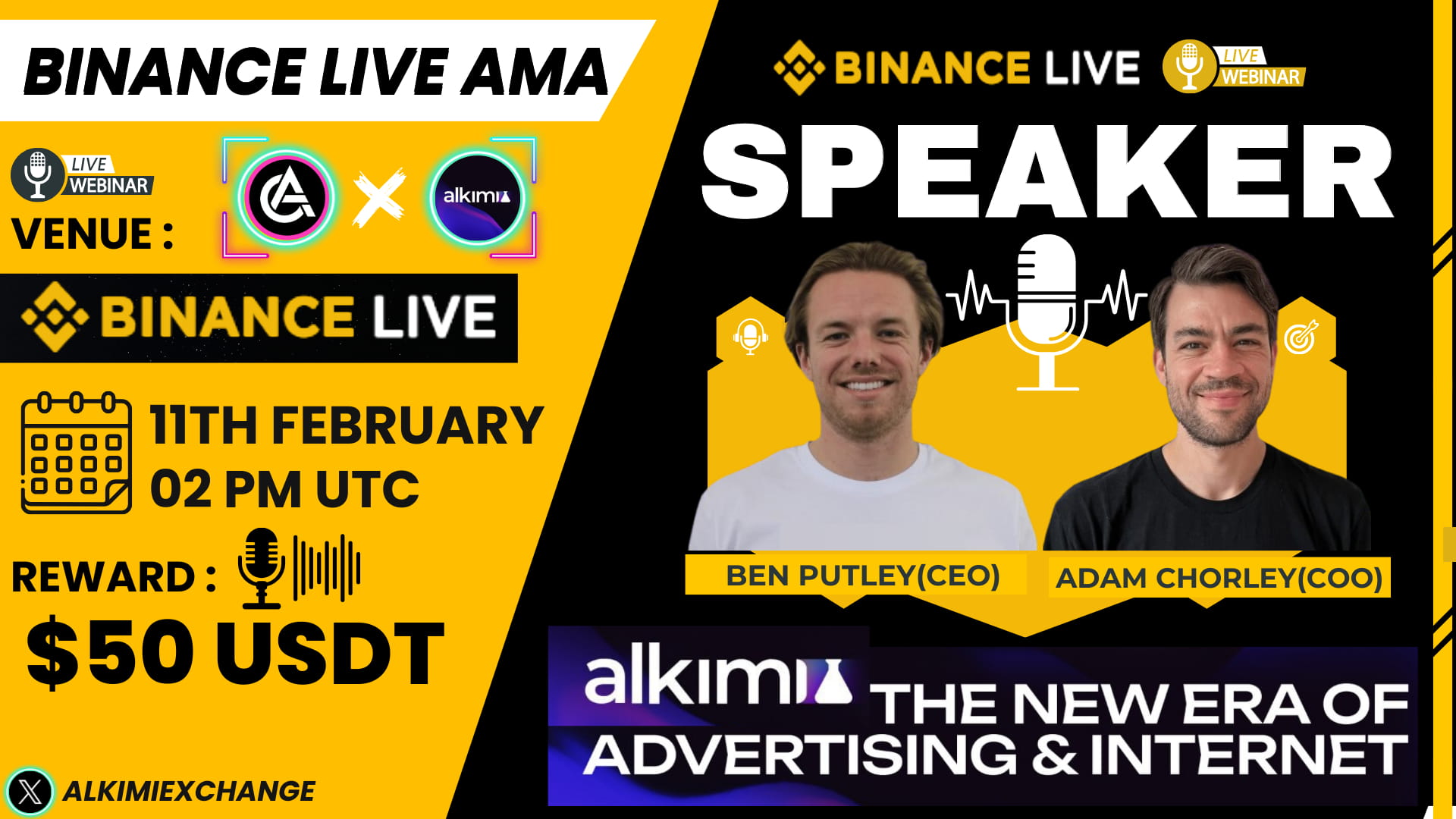 Alkimi Exchange: Revolutionizing Advertising - Live AMA | $50 REWARD