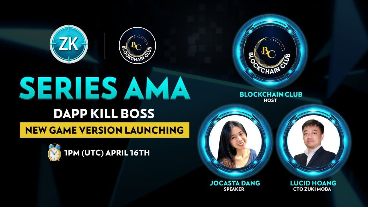 The Blockchain Club's Binance AMA with Zuki Moba [Reward - $50 zuki]