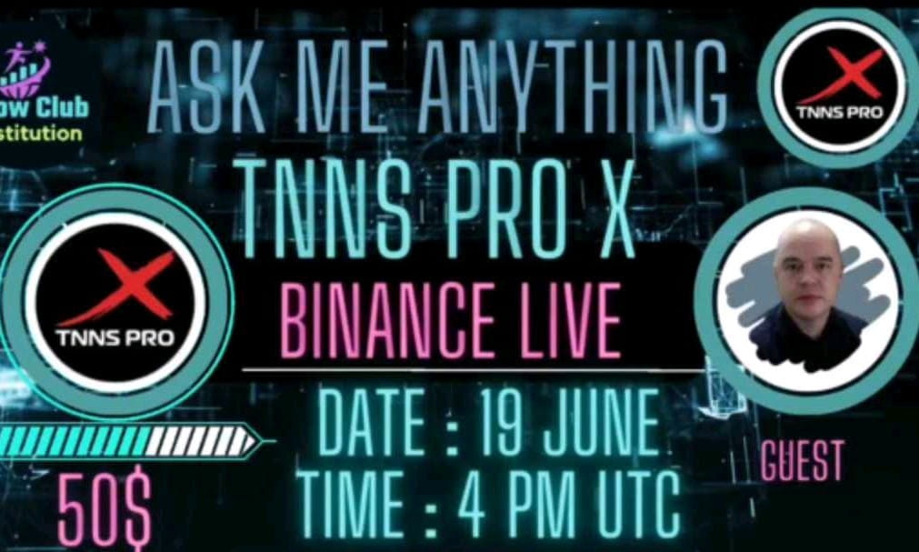 AMA  With TNNSPROX | $50USDT Giveaways Binance Live  